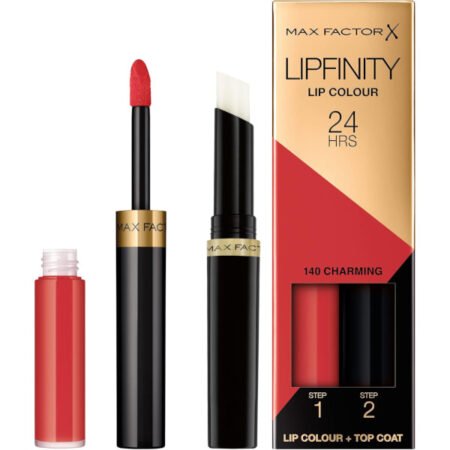 Max Factor Lipfinity Long-Lasting Two Step Lipstick - 140 Charming