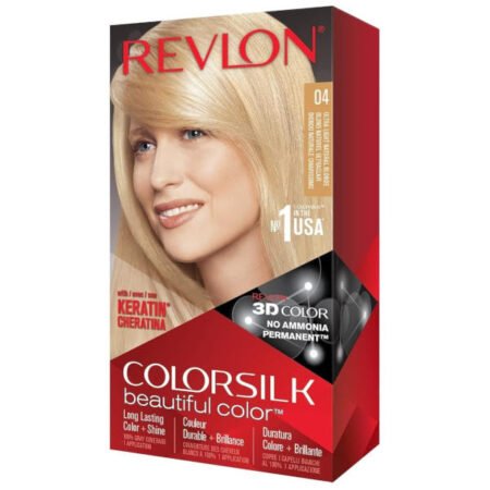 Revlon Colorsilk Beautiful Colour Hair Colour Dye - 04 Ultra Light Natural Blonde