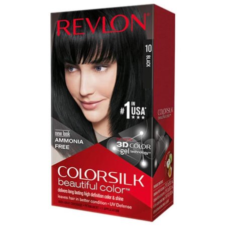 Revlon Colorsilk Beautiful Colour Hair Colour Dye - 10 Black