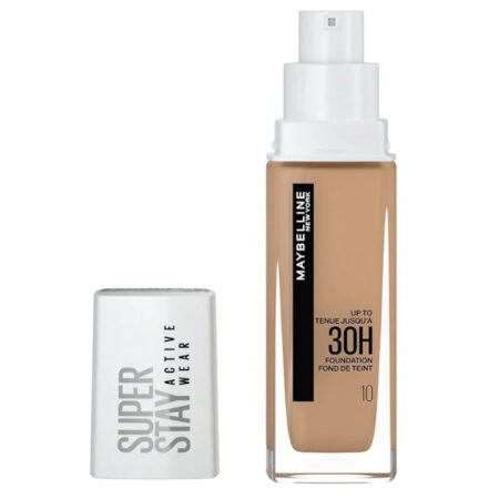 Maybelline Superstay Active Wear Full Coverage Foundation - 10 Ivory