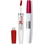 Maybelline 24 Hour Superstay Dual Ended Lip Color Lipstick - 820 Berry Spice