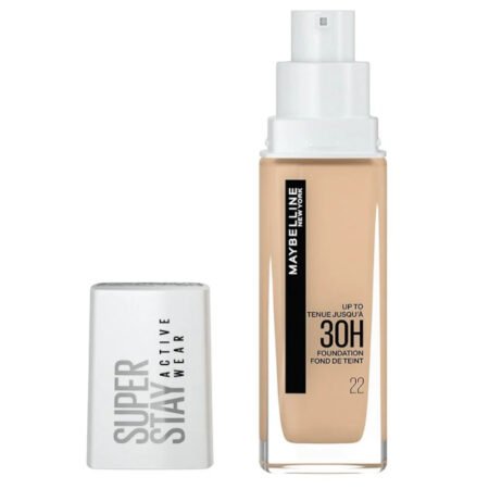 Maybelline Superstay Active Wear Full Coverage Foundation - 22 Light Bisque