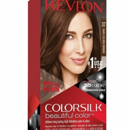Revlon Colorsilk Beautiful Colour Hair Colour Dye -  37 Dark Golden Brown