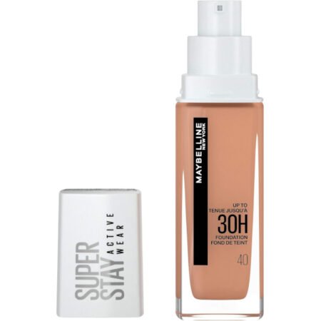 Maybelline Superstay Active Wear Full Coverage Foundation - 40 Fawn