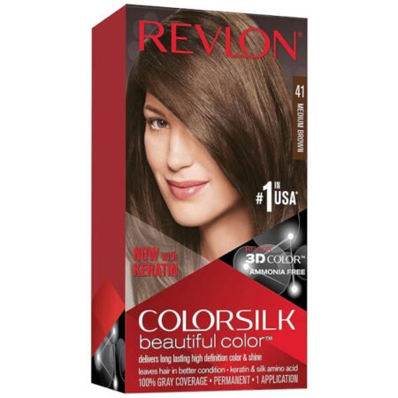 Revlon Colorsilk Beautiful Colour Hair Colour Dye - 41 Medium Brown