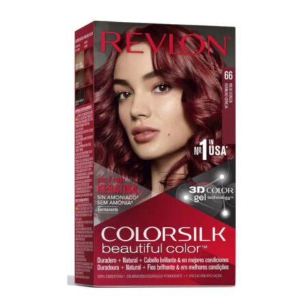 Revlon Colorsilk Beautiful Colour Hair Colour Dye - 66 Cherry Red