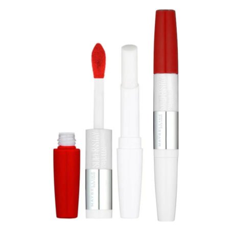 Maybelline 24 Hour Superstay Dual Ended Lip Color Lipstick - 542 Cherry Pie