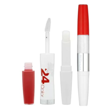 Maybelline 24 Hour Superstay Dual Ended Lip Color Lipstick - 510 Red Passion