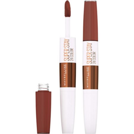 Maybelline 24 Hour Superstay Dual Ended Lip Color Lipstick - 900 Mocha Moves