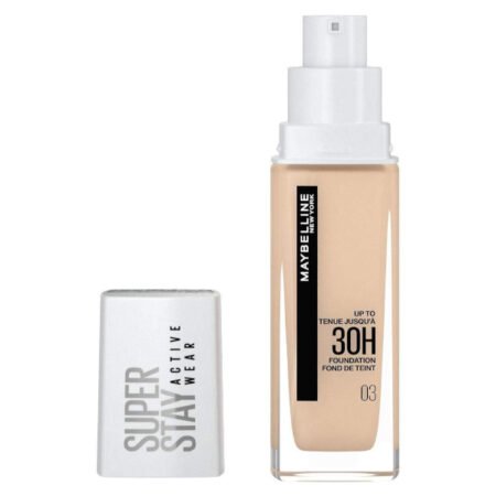 Maybelline Superstay Active Wear Full Coverage Foundation - 03 True Ivory