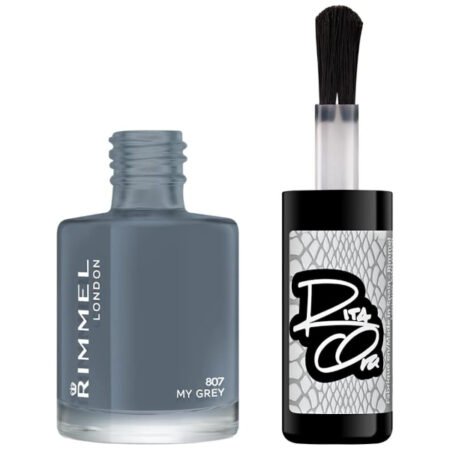 Rimmel 60 Seconds Super Shine Nail Polish - 807 My Grey