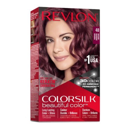 Revlon Colorsilk Beautiful Colour Hair Colour Dye - 48 Burgundy