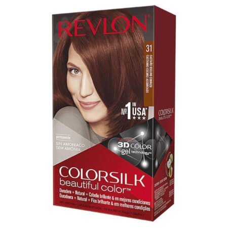 Revlon Colorsilk Beautiful Colour Hair Colour Dye -  31 Dark Auburn