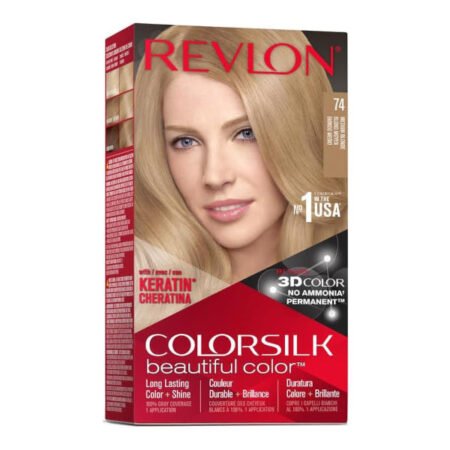 Revlon Colorsilk Beautiful Colour Hair Colour Dye -  74 Medium Blonde