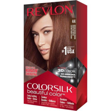 Revlon Colorsilk Beautiful Colour Hair Colour Dye -  44 Medium Reddish Brown