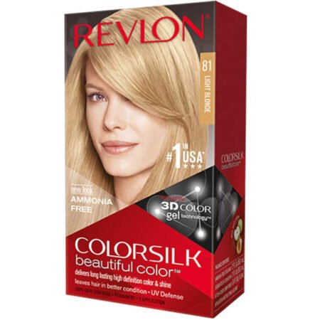 Revlon Colorsilk Beautiful Colour Hair Colour Dye - 81 Light Blonde