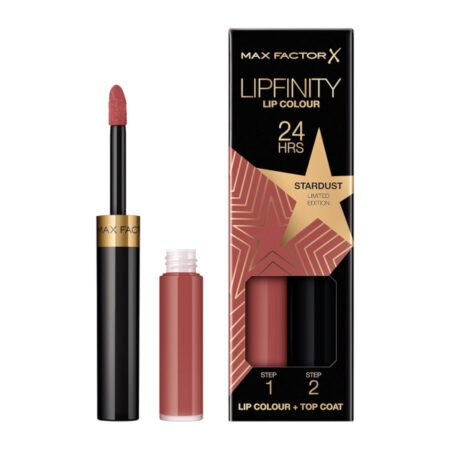 Max Factor Lipfinity Rising Star Long-Lasting Two Step Lipstick - 82 Stardust