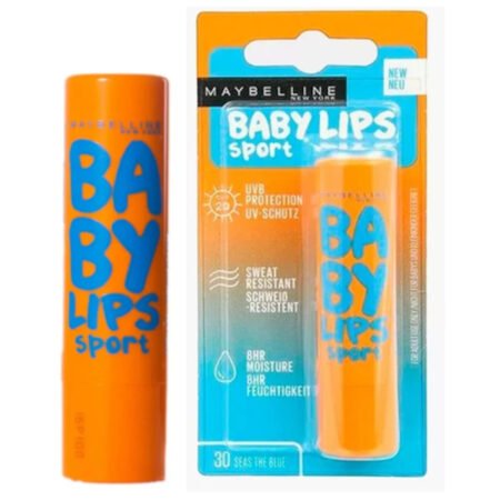 Maybelline Baby Lips 8hr Moisture Lip Balm - 30 Seas The Blue (Sport)