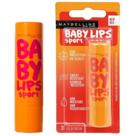 Maybelline Baby Lips 8hr Moisture Lip Balm - 31 Reddy For Sun