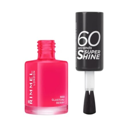 Rimmel 60 Seconds Super Shine Nail Polish - 300 Glaston-Berry