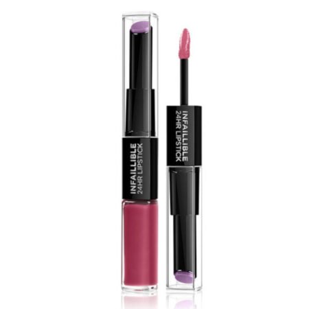 L'Oreal Infallible 24HR 2 Step Lipstick 302 Rose Eternite
