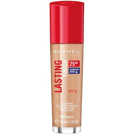 Rimmel Lasting Finish 25H Hydration Boost Foundation 160 Vanilla