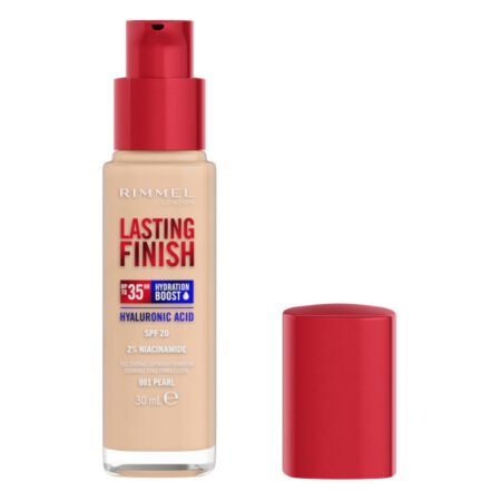 Rimmel Lasting Finish 35Hr Hydration Boost Foundation 001 Pearl