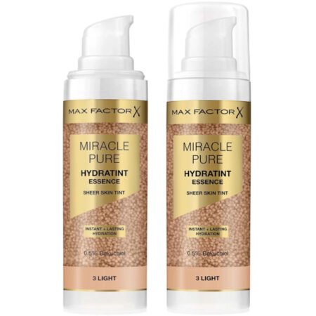 Max Factor Miracle Pure Hydra Tint Essence Sheer Tint Foundation 03 Light