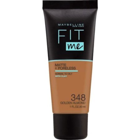 Maybelline Fit Me Matte & Poreless Foundation 348 Golden Almond