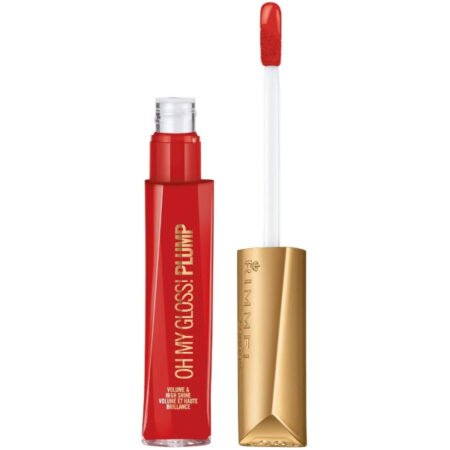 Rimmel Oh My Gloss Moisturising Lip Gloss - 500 Saucy (Plump)
