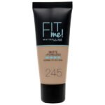 Maybelline Fit Me Matte & Poreless Foundation 245 Classic Beige