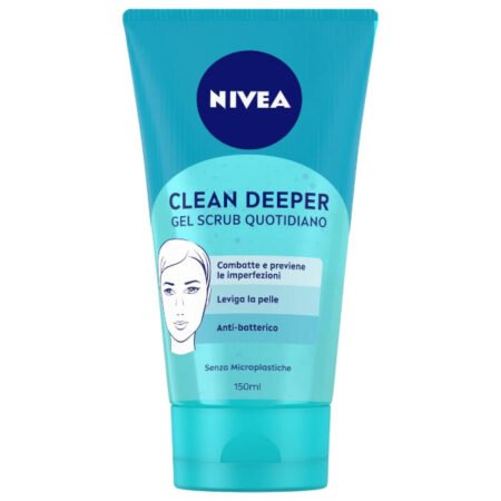 Nivea Daily Face Gel Scrub For Oily & Impure Skin 150ml