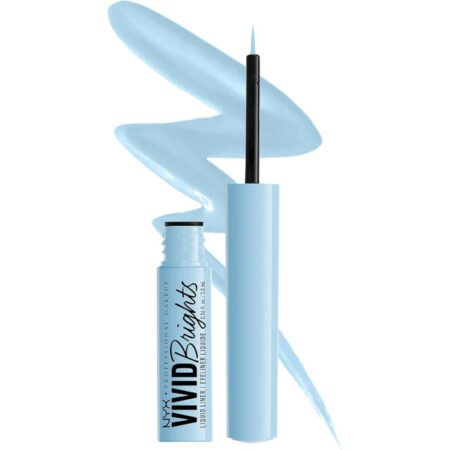 NYX Vivid Brights Matte Liquid Eyeliner 06 Blue Thang