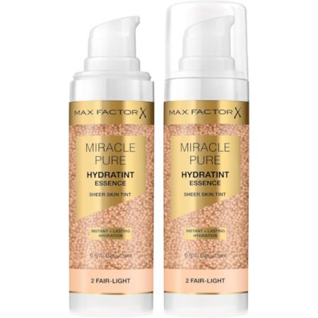 Max Factor Miracle Pure Hydra Tint Essence Sheer Tint Foundation 02 Fair-Light