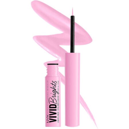 NYX Vivid Brights Matte Liquid Eyeliner 09 Sneaky Pink