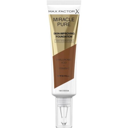 Max Factor Miracle Pure Skin Improving Foundation 100 Cocoa
