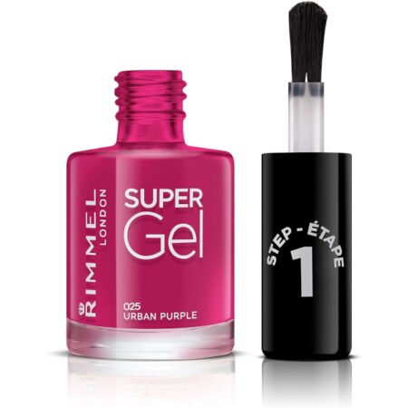 Rimmel Super Gel Nail Polish - 025 Urban Purple