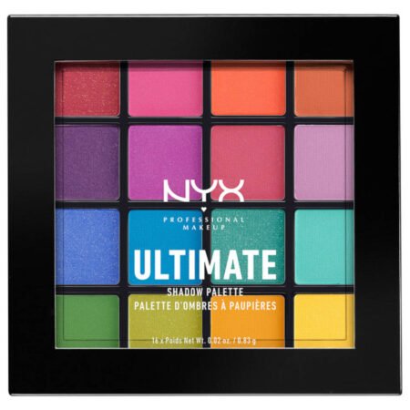 NYX Ultimate 16 Eyeshadow Palette 04 I Know That's Bright