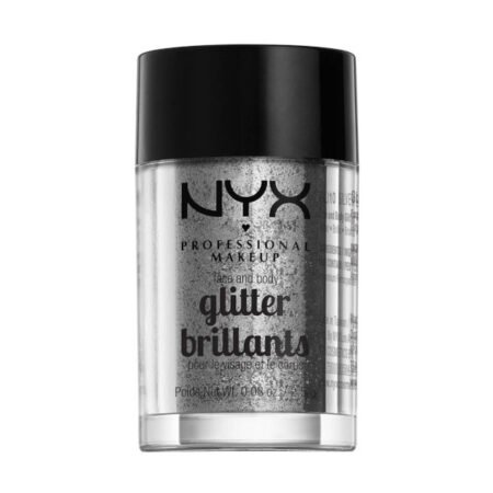 NYX Face & Body Loose Glitter 10 Silver