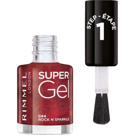 Rimmel Super Gel Nail Polish - 044 Rock N Sparkle