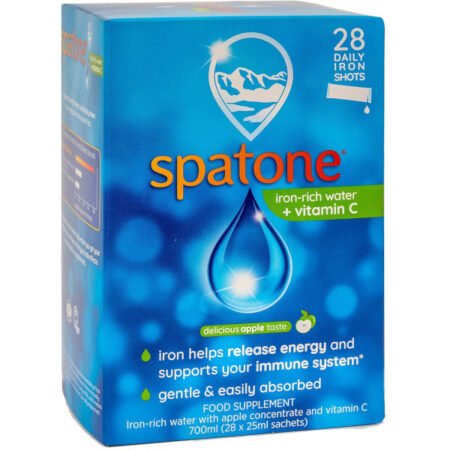 Spatone Natural Iron Supplement + Vitamin C Apple Flavour (28 Sachets)