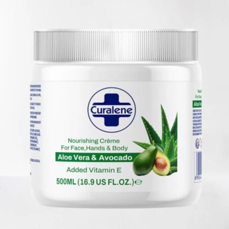 Curalene Aloe Vera & Avocado Body Creme 500ml