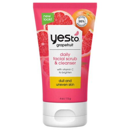 Yes To Grapefruit Brightening Vitamin C Daily Facial Scrub 113g