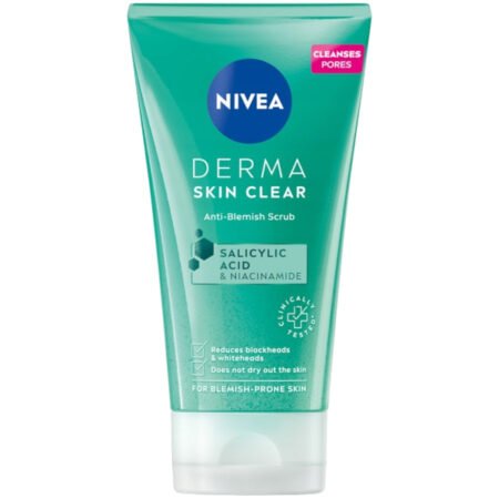 Nivea Derma Skin Clear Peeling Against Imperfection Facial Scrub 150ml