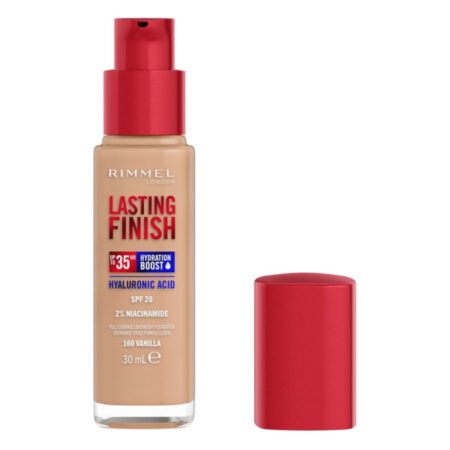 Rimmel Lasting Finish 35Hr Hydration Boost Foundation 160 Vanilla