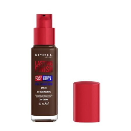 Rimmel Lasting Finish 35Hr Hydration Boost Foundation 700 Ebony