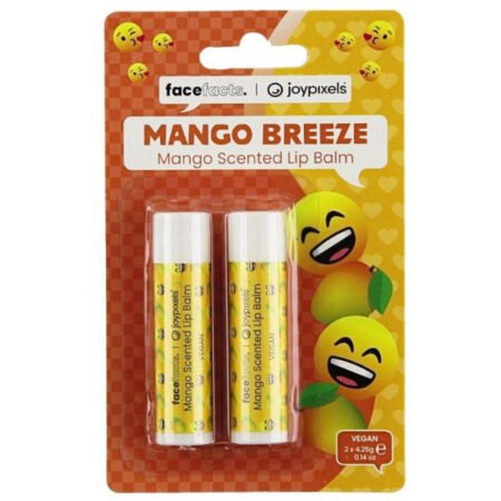 Face Facts Joypixels Mango Breeze 2pc Scented Lip Balm