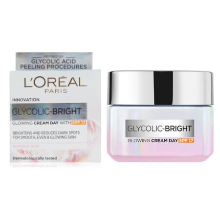L'Oreal Glycolic Bright Glowing Cream Day SPF17 50ml
