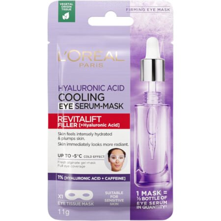 L'Oreal Revitalift Filler Hyaluronic Acid Cooling Eye Serum Mask