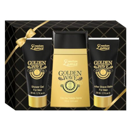 Creation Lamis Golden Wave For Men 3 Piece Gift Set